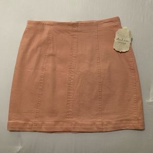Altar’d State Peachy/Pinkish mini skirt! Brand new with tags! Size medium